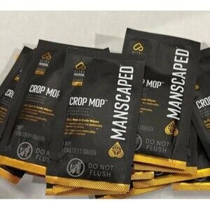 MANSCAPED The Crop Mop Anti-Chafing Groin Wipes – 12 Packs